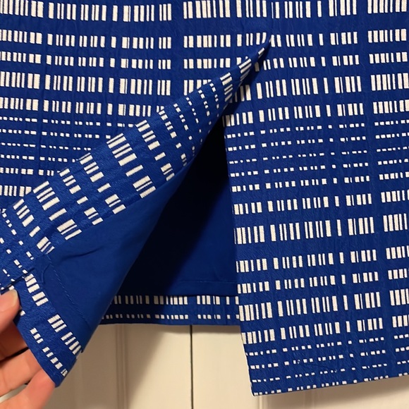 Banana Republic Blue Pencil Skirt! Size 10 - Picture 3 of 10